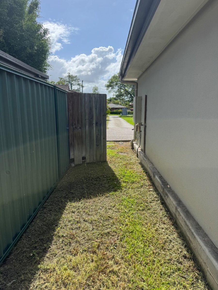 After: Marsden property rubbish removal before and after comparison